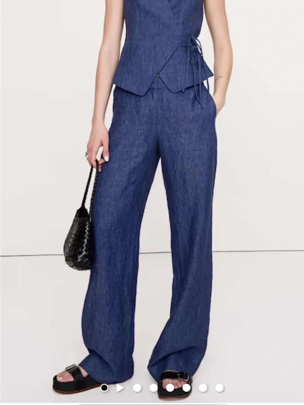 Banana Republic Logan Luxe Linen Pants